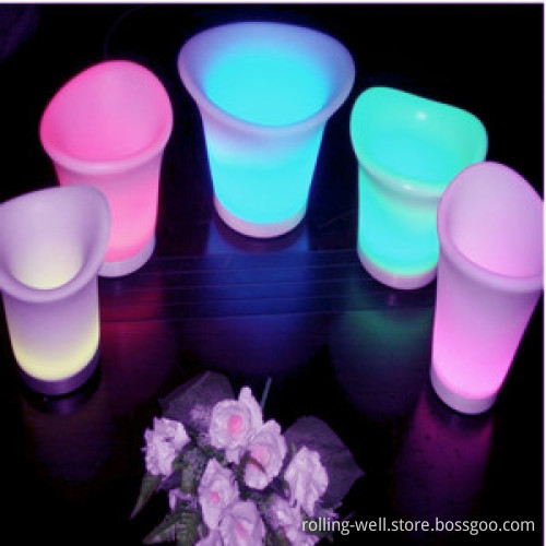 Modern LED Flower Pot/LED Furniture Lighting/Plastic Furniture